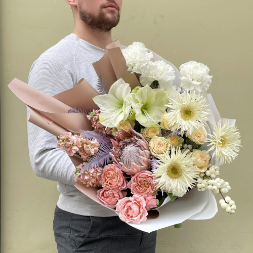 Букет «Ванільний вальс»