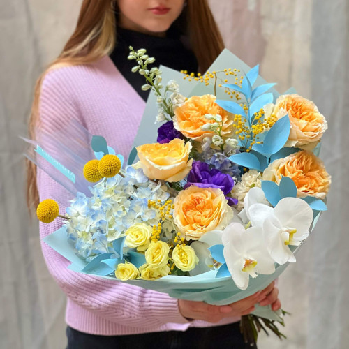 Букет «Лучезарное небо»