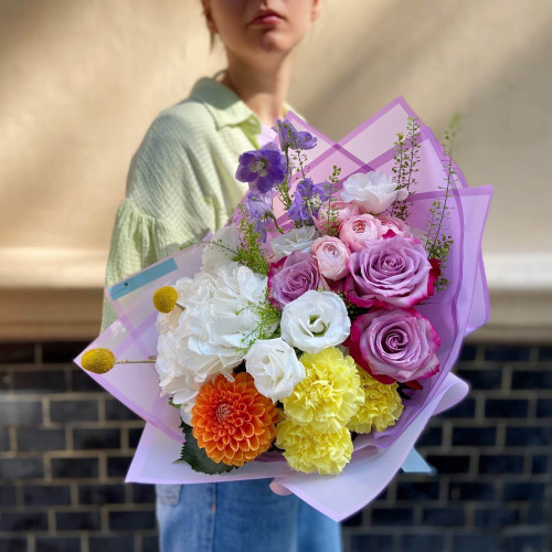 Bouquet «Colored tenderness»