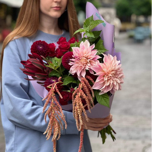 Затишний осінній букет «Вересневі дари»