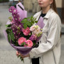 Rich bouquet «Raspberry flash»
