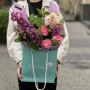 Rich bouquet «Raspberry flash»