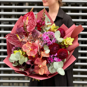 Букет «Вишневий шоколад»