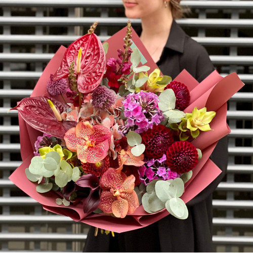 Букет «Вишневий шоколад»