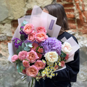 Bouquet «Peach vanilla»