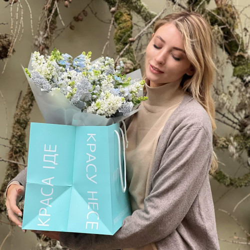 Букет «Засніжена розкіш»