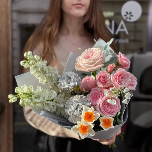 Ніжний ароматний букет «Замріяний ранок»