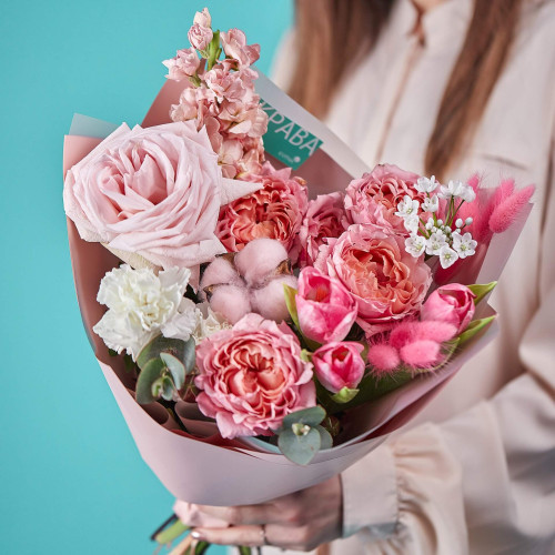 Букет «Романтична валентинка»