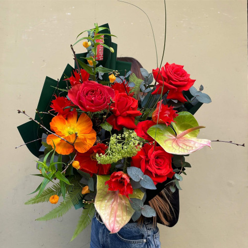 Букет «Смарагдова перлина»