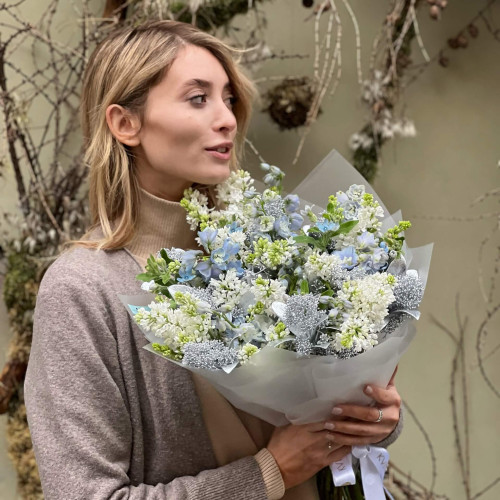 Букет «Засніжена розкіш»