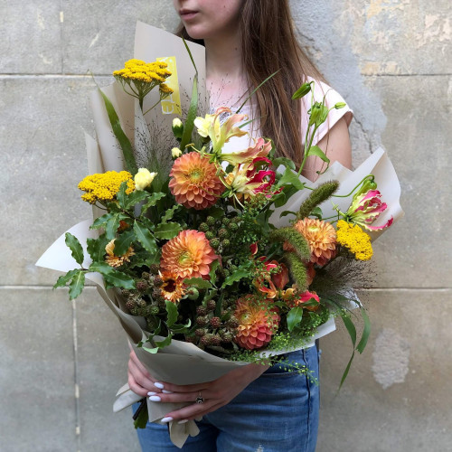 Букет «Квіткове пір‘ячко»