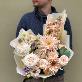 Bouquet «Apricot Ice cream»