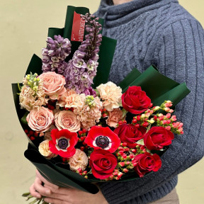 Букет «Дорогоцінний камінь»