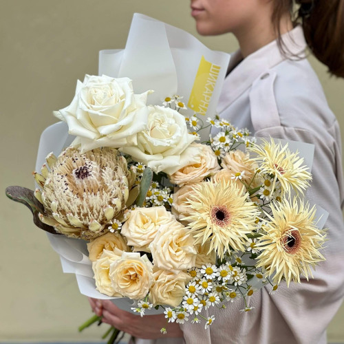 Букет «Вершкове фламбе»