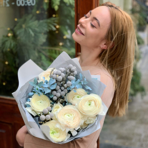 Bouquet «Winter ice cream»