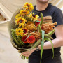 Warm bouquet «Ukrainian Yard»