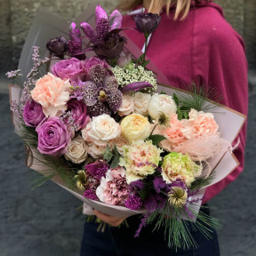 Букет «Чорничний пудинг»