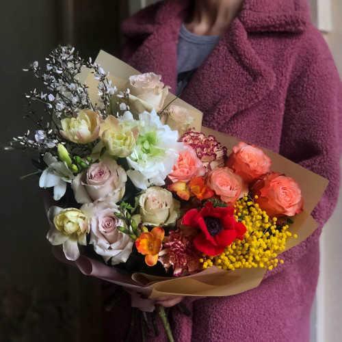 Bouquet «The warmth of spring»