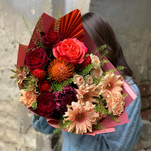 Букет «Апельсиновый глинтвейн»