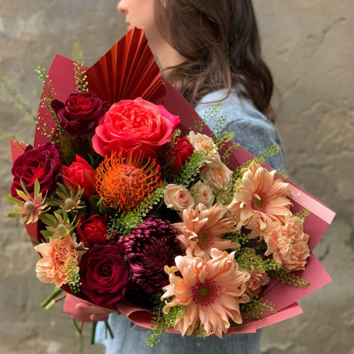 Букет «Апельсиновый глинтвейн»