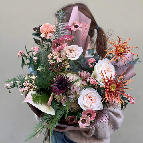 Букет «Винтажный блеск»