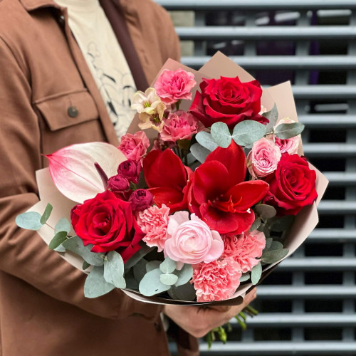 Букет «Пристрасна зустріч»