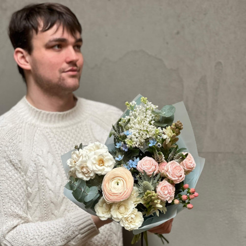 Ніжний ароматний букет «Особливі почуття»