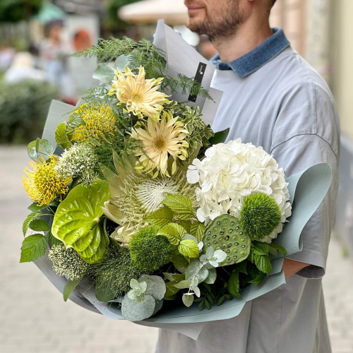 Букет «Лаймова цукерка»