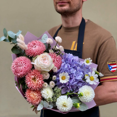 Букет «Кораловий сон»