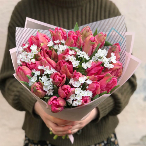 Тюльпан-Аллиум «Весенний романс»