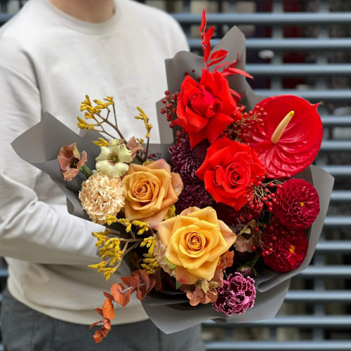 Букет «Танець в осінньому парку»