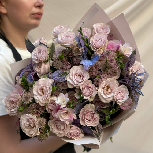 Букет в лавандових відтінках «Подорож до Провансу»