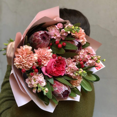 Букет з екзотичними протеями «Австралійські пригоди»