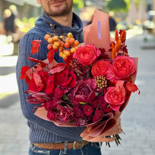 Букет «Осіння атмосфера»