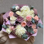 Ніжний букет у пастельних кольорах «Вишукана мрія»