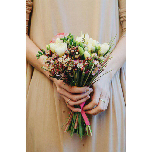 Букет комплімент з хамелаціумом