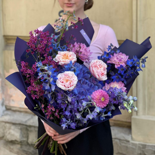 Букет «Сині зорі»