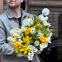 Пушистый душистый букет с мимозой «Ароматные облака»