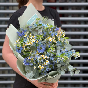Bouquet «Field Sky»