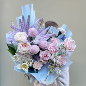 Букет «Фіалковий пломбір»