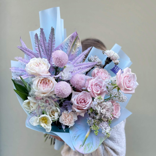 Букет «Фіалковий пломбір»