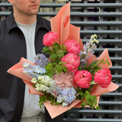 Букет «Кольорові корали»