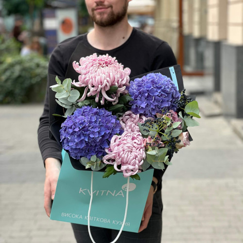 Букет «Прохолодна ніч»