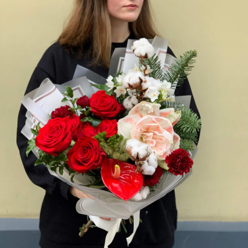 Bouquet «Winter freshness»