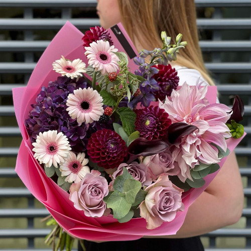 Букет «Твої чорничні очі»