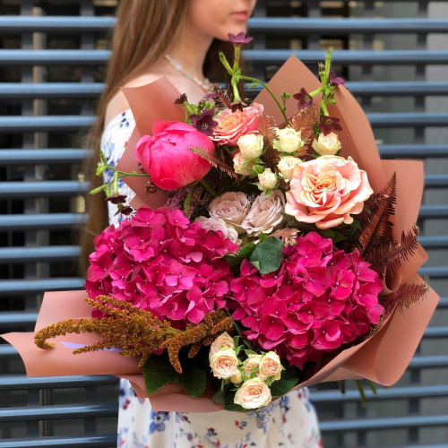 Букет «Контрастные тени»