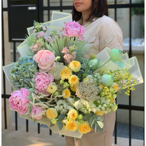 Букет «Ванільний світанок»