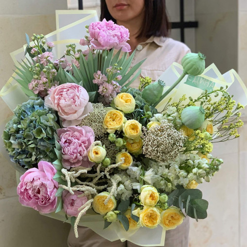 Букет «Ванільний світанок»