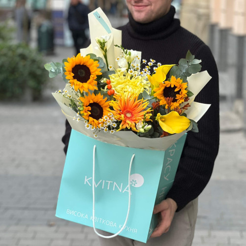 Букет «Сонце в її очах»