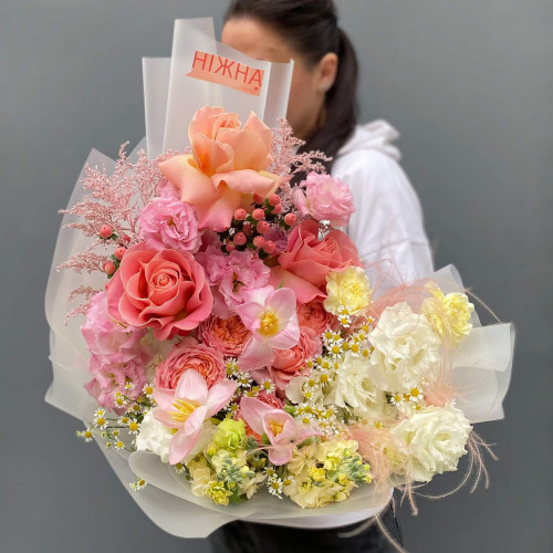 Букет «Утро-рассвет»